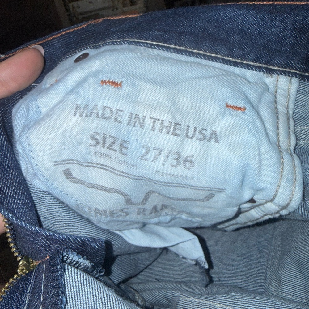 Kimes Ranch Dark Blue Bootcut Jeans